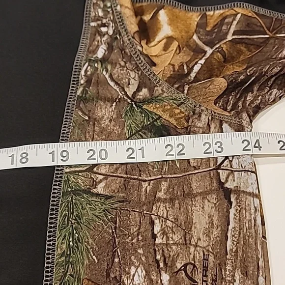 Rocky Microfiber Half Turtle Neck Pullover Shirt Black Brown XL - Picture 7 of 10